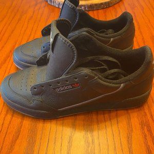 Adidas Continental 80's Shoes - Men's 8 - Black/Grey/Gum